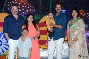 Ajay Son Dheeran 1st Birthday Celebrations 2014
